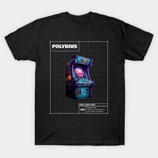 POLYBIUS arcade machine T-Shirt